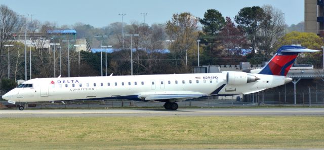 Canadair Regional Jet CRJ-900 (N294PQ) - 3/13/16