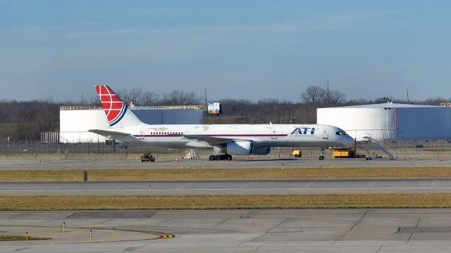 Boeing 757-200 (N754CX) - Air Transport International Boeing 757-2Y0(C) N754CX in Detroit 