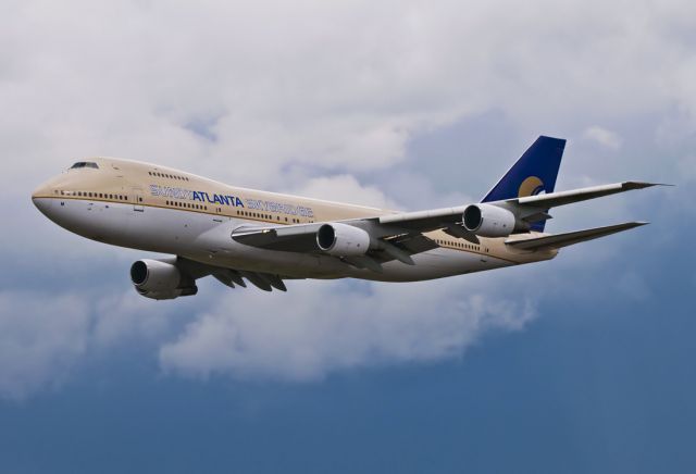 Boeing 747-200 (TF-ARM) - Low-pas at Oslo Airport 2009.