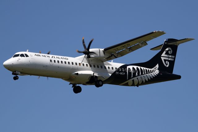 Aerospatiale ATR-72-500 (ZK-MCP) - on 31 January 2019