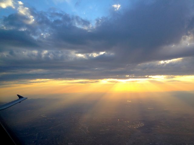 Airbus A320 — - PHX has the most gorgeous sunsets!