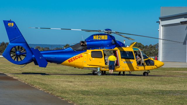 VOUGHT SA-366 Panther 800 (N82MD) - Arriving at Jandakot Airport from the East Coast of Australia, flying Sunshine Coast - Broken Hill - Port Augusta - Kalgoorlie - Jandakot.