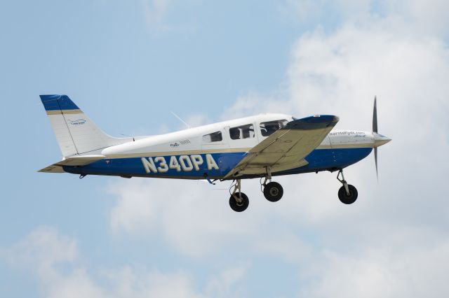 Piper Cherokee (N340PA) - Washington International Flight Academy Piper PA-28-181 N340PA taking off, Montgomery County Airpark. 2 May 2025.