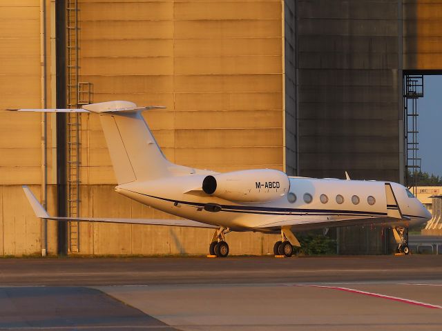 Gulfstream Aerospace Gulfstream IV (M-ABCD) - Photo taken on Aug 25, 2022.