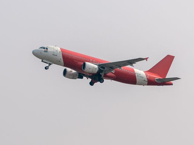 Airbus A320 (VT-VTZ) - Take off runway 09R at Bangalore, India. 31-MAR-25.