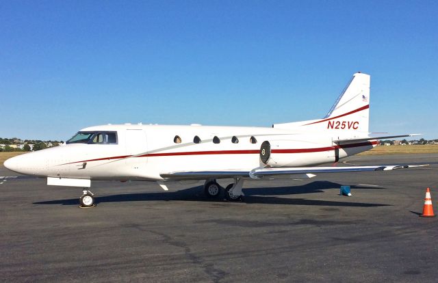 North American Sabreliner (N25VC) - 09/22/2016 Nice new paint job on this Classic