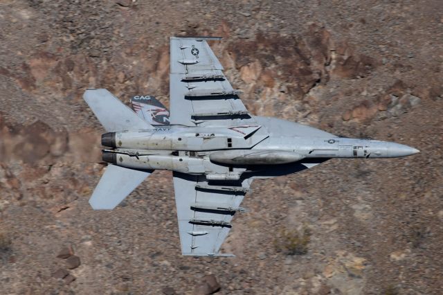 McDonnell Douglas FA-18 Hornet (16-5897) - At Rainbow Canyon, Death Valley National Park