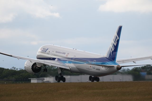 Boeing 787-9 Dreamliner (JA830A) - 10 July 2016:HKD-HND.