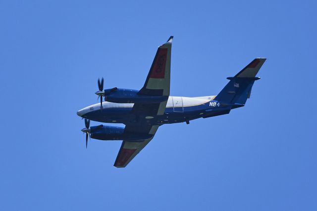 Beechcraft Super King Air 300 (N84) - FAA doing flight checks of the instrument approaches at KPIT today.