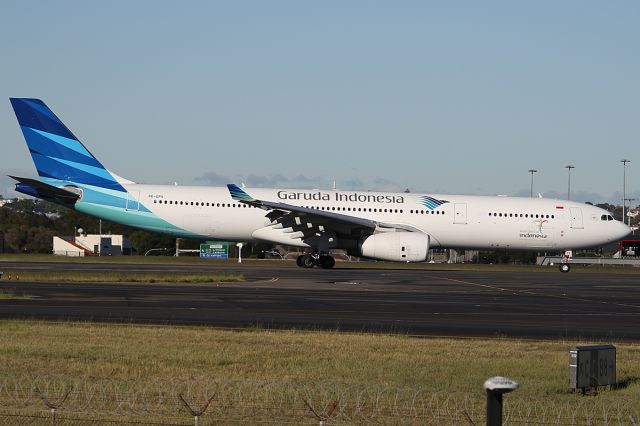 Airbus A330-300 (PK-GPV) - on 3 December 2017