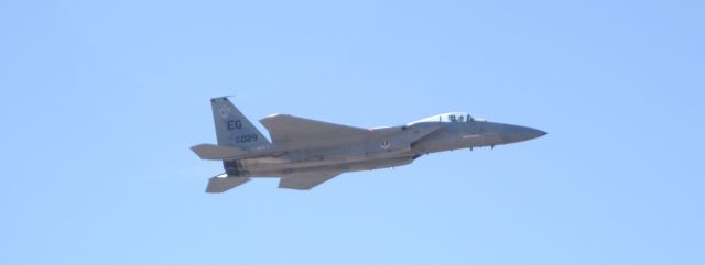 McDonnell Douglas F-15 Eagle (N82029) - F-15 flying at airshow at Mountain Home Airbase, Idaho, on Sept. 13, 2003