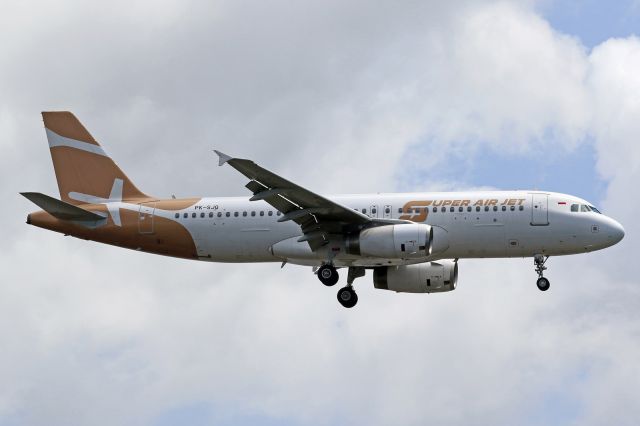 Airbus A320 (PK-SJQ)