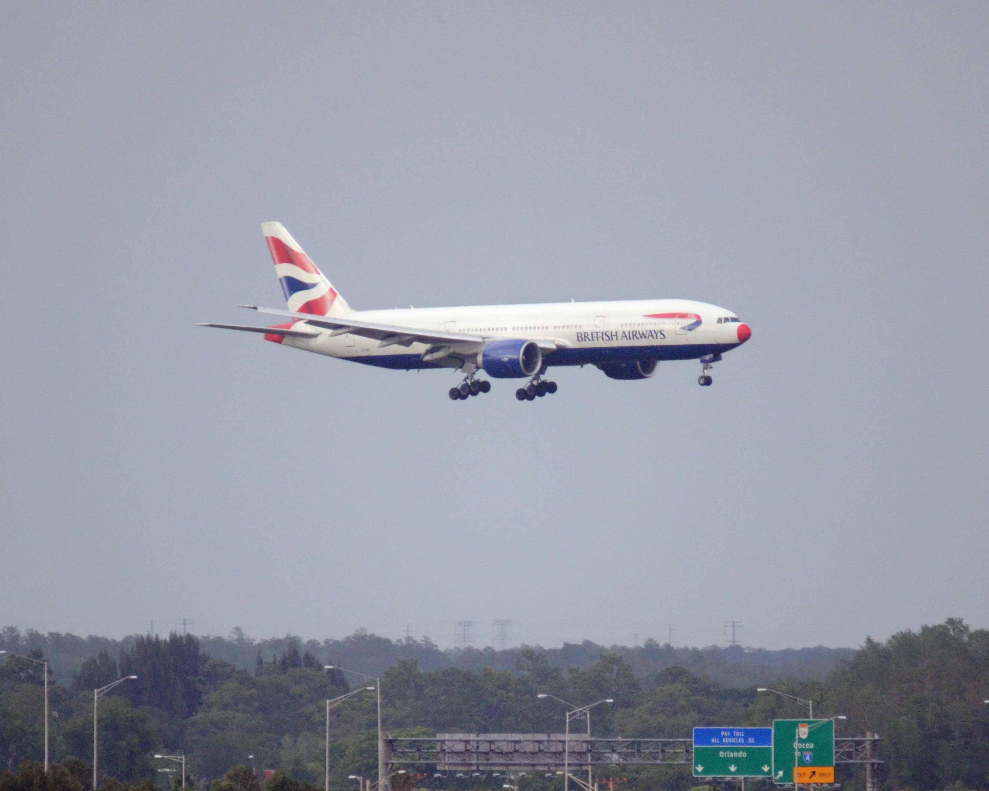 Boeing 777-200 (G-VIIT) - Imaged on 4/14/12