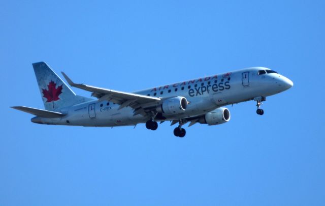 Embraer ERJ 175 (C-FEIX) - Shown here is an Air Canada Express Embraer ERJ-175 on final in the Winter of 2018.