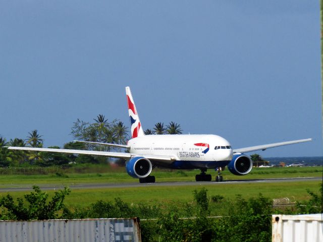Boeing 777-200 (G-VIIY)