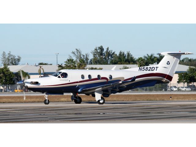 Pilatus PC-12 (N582DT) - A very nice PC12.