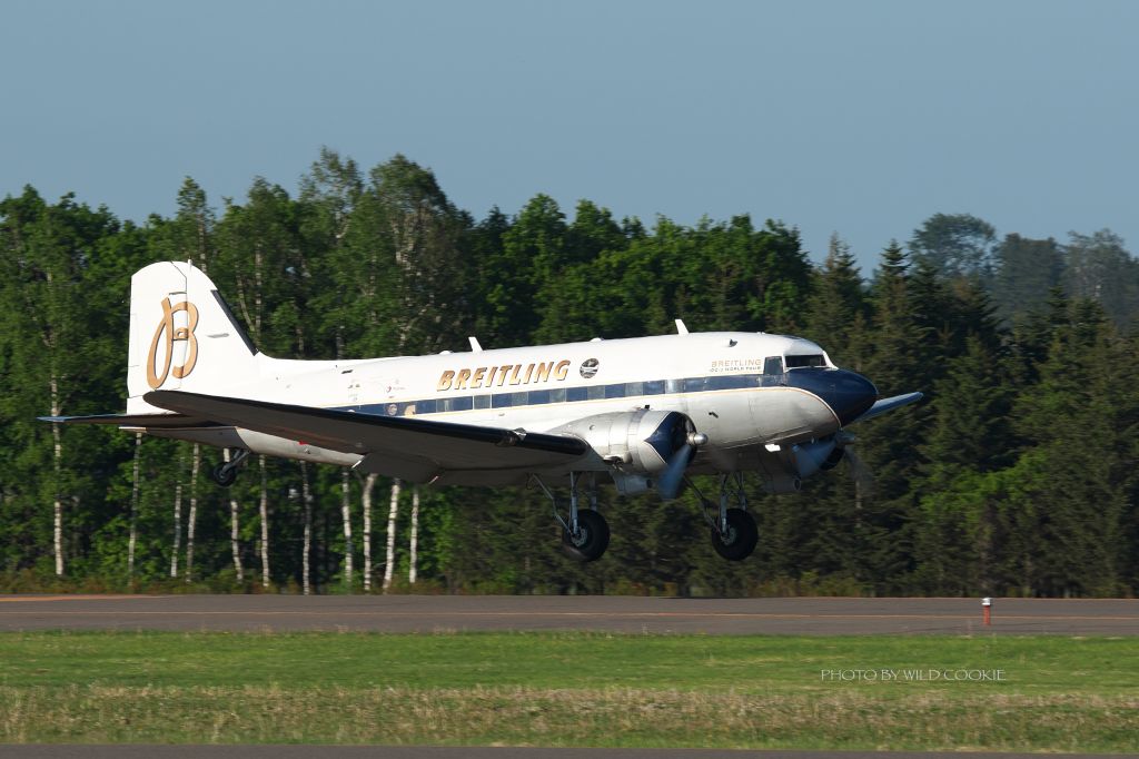 Douglas DC-3 (HB-IRJ) - 5.june.2017 BREITLING DC3 WORLDTOUR br /obihiroairport.hokkaido.japan