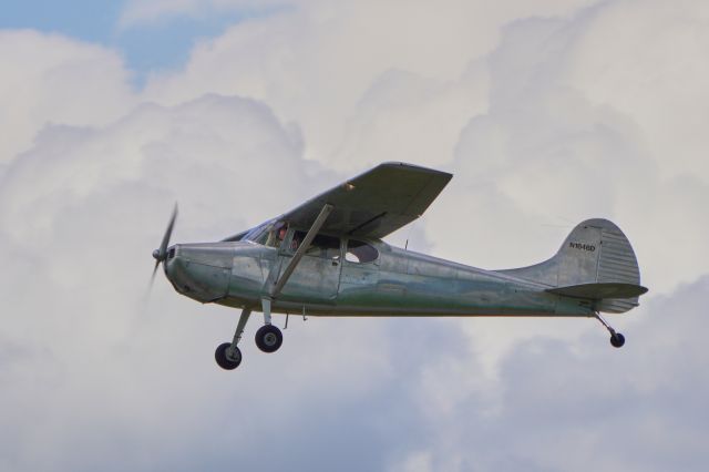 Cessna 170 (N1646D) - Departing RWY 26