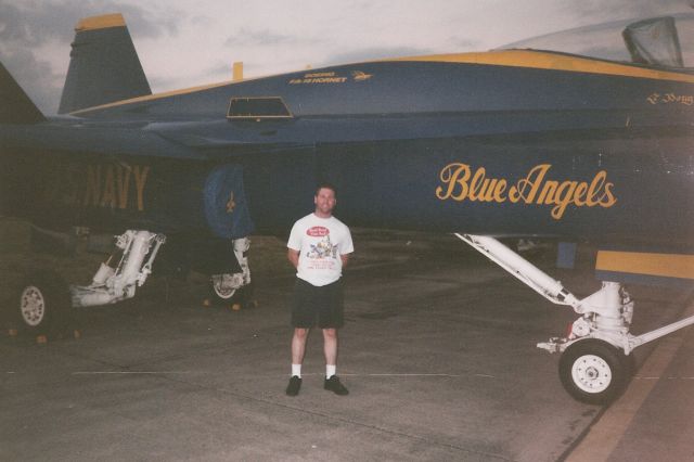 — — - Thats me hangin out with the Blues. Oh, did I clean the windshield? why of course. Wheres the dip stick?