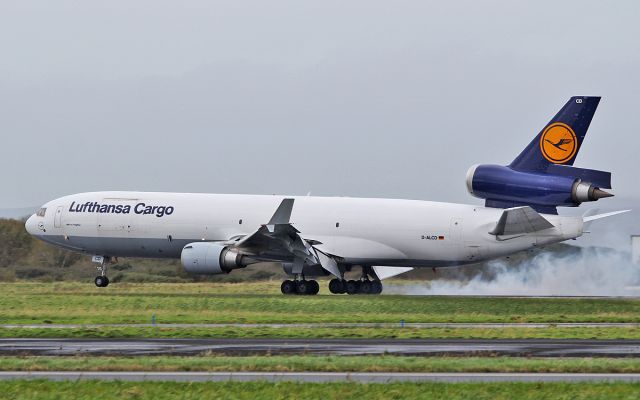 Boeing MD-11 (D-ALCD) - lufthansa cargo md-11f d-alcd landing at shannon 23/10/17.