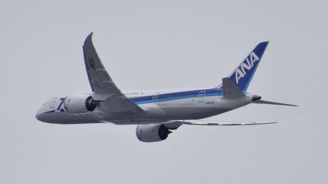 Boeing 787-8 (JA822A) - JA822A All Nippon Airways Boeing 787-8 Dreamliner - cn 34512br /Age 1.7 Yearsbr /05-Apr-2015 B788/L San Jose Intl (KSJC) Narita Intl (RJAA / NRT) 12:52 PDT 15:06 JST (+1) 10:13