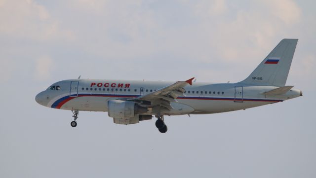 Airbus A319 (VP-BIQ)