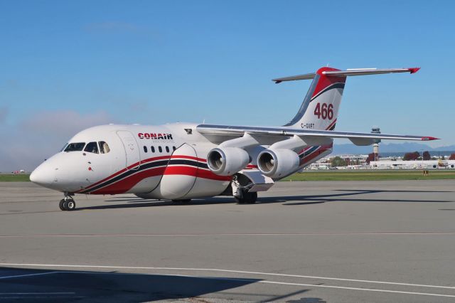 Avro Avroliner (RJ-85) (C-GVFT) - water bomber