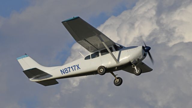 Cessna Skylane (N8717X) - Departing AirVenture 2023 on 18R