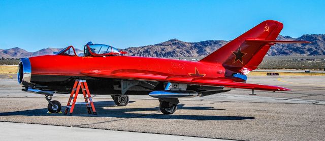 NX117BR — - NX117BR Mikoyan-Gurevich Mig-17 Fresco s/n 1C1529 - Pilot: Jason Somesbr /Apple Valley Airport (APV) (KAPV)br /California, USAbr /Photo: TDelCorobr /October 7, 2023