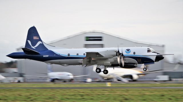 Lockheed P-3 Orion (N42RF) - noaa wp-3d orion n42rf returning to shannon after a maintenance flight 12/2/20.