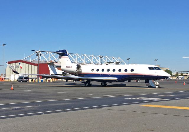 Gulfstream Aerospace Gulfstream G650 (N616KG) - AirKraft One -G650ER @ KBOS Logan. 