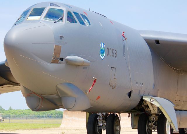 Boeing B-52 Stratofortress (60-0058) - At Barksdale Air Force Base.