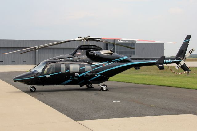 Bell 430 (N431HF) - Sitting on the ramp at IAD before heading back to the 34th Street heliport in NYC.