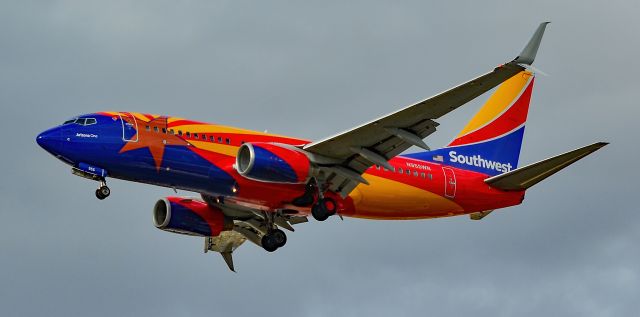 Boeing 737-700 (N955WN) - N955WN Southwest Airlines Boeing 737-7H4 s/n 36671 "Arizona One" - Las Vegas - Harry Reid International Airport KLASbr /USA - Nevada March 6, 2022br /Photo: Tomás Del Coro