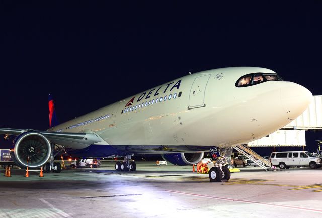 Airbus A330-900 (N403DX) - Delivery from Airbus Toulouse France.