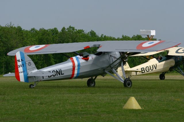 MORANE-SAULNIER MS-317 (F-BCNL) - Morane Saulnier MS317, La Ferté-Alais Airfield (LFFQ) Air Show 2012