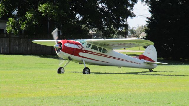 Cessna LC-126 (N4413C) - Out of all the classic Cessnas at the Miller Air Park this year, this was my favorite.  9/16/17.