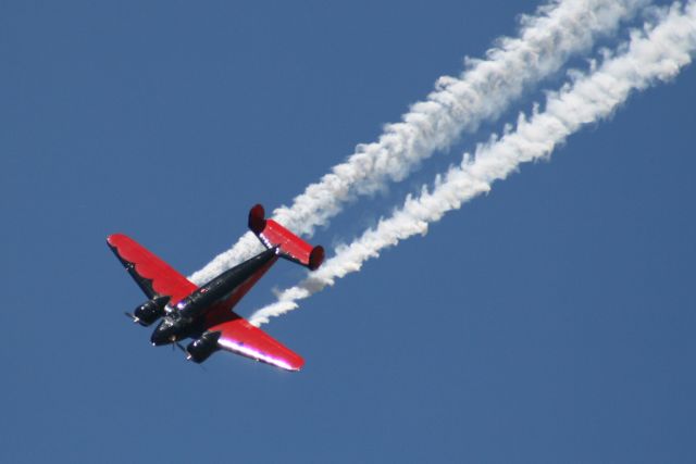 Beechcraft 18 (N9109R) - Blue Thunder Airshow, 24 Jul 10