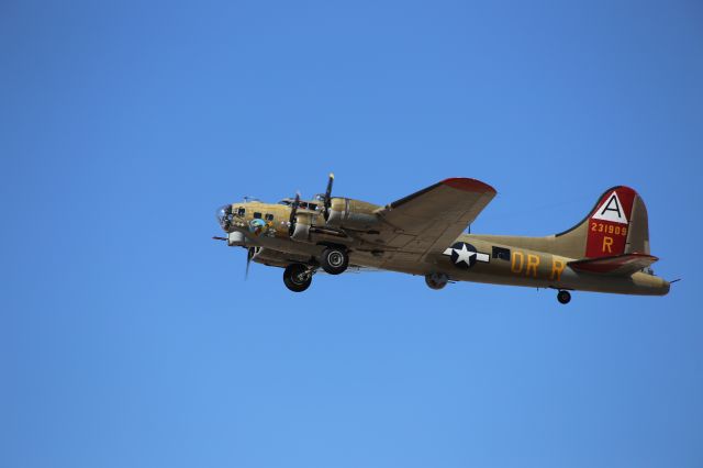 Boeing B-17 Flying Fortress (N93012) - Collings Foundation Boeing B-17G, Nine-O-Nine, at KAVQ on 18 April 2015.