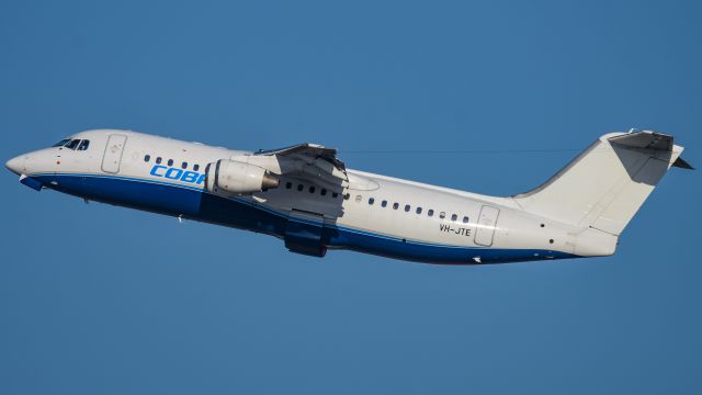 Avro RJ-100 Avroliner (VH-JTE)