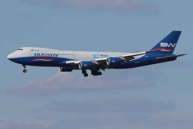 BOEING 747-8 (4K-BBH) - 'Silk West 8115' arriving from Hong Kong via Anchorage
