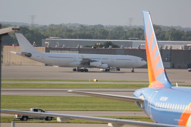 Airbus A340-300 (9H-SOL) - Hi Fly A340-300 arrived from Greenland!
