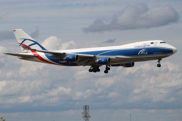 Boeing 747-400 (G-CLAA) - CLU5928 from New York (JFK) on 7/31/20. Landing on runway 10C.