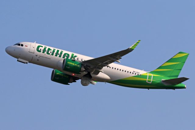 Airbus A320neo (PK-GTI)