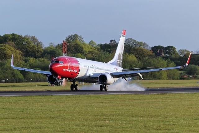 Boeing 737-800 (EI-FVP) - Delivered on the 20th April, 2017 and operating IBK5014 from Malaga to Manchester on May 1st.