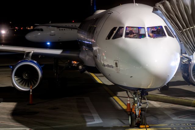 Airbus A321 — - Christmas lights in the cockpit, holiday spirit at JetBlue