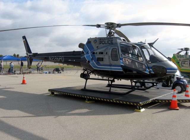 Eurocopter AS-350 AStar (N226PD) - On display at Fullerton Airport Day