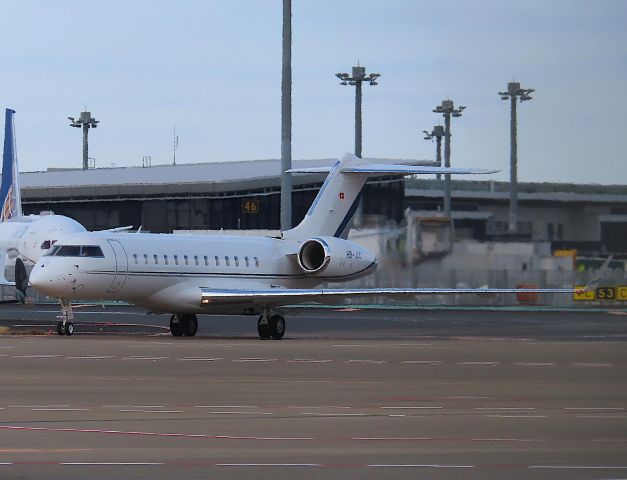 Bombardier Global Express (HB-JLC) - Photo taken on Feb 20, 2023.