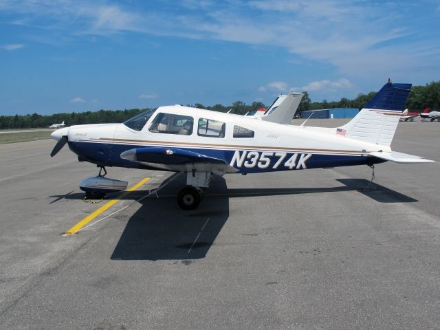 Piper Cherokee (N3574K) - Nice aircraft.