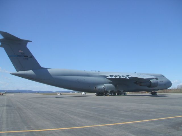 Lockheed C-5 Galaxy — - On Ramp Goose Airport Lab.